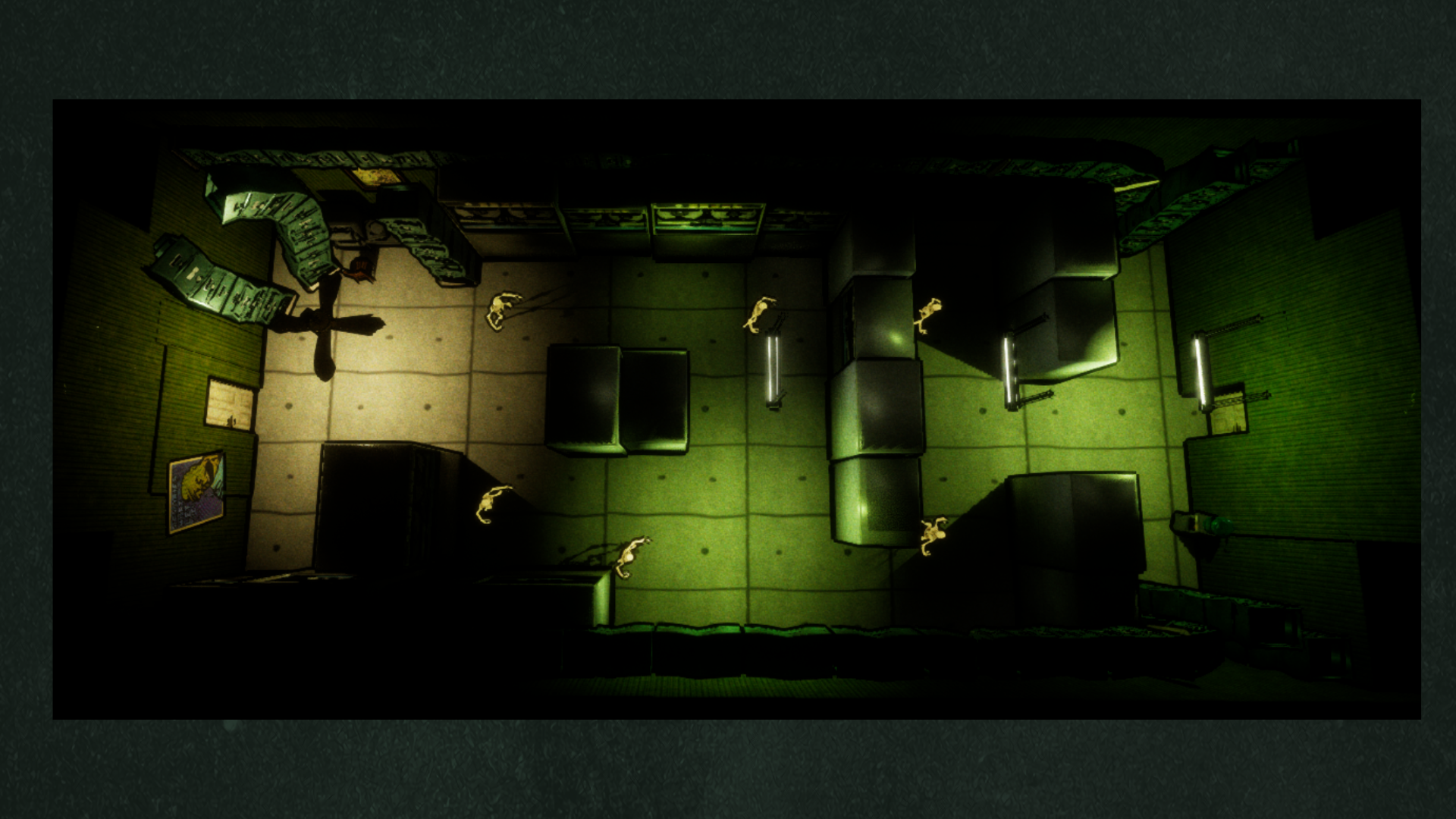 Final layout — exit gated behind encounter zone